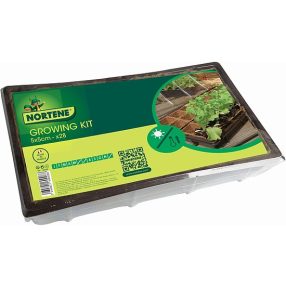   Nortene GROWING KIT mini üvegház szett 5x5cm 28 palántához