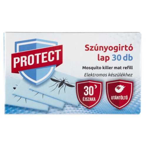 Protect Plus Szúnyogirtó lap 30db-os