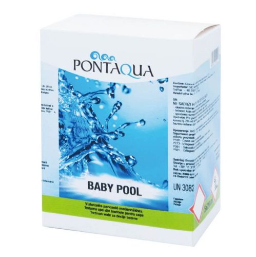 Uszoda - BabyPool gyerek medence/pancsoló fertőtlenítő 5x20ml