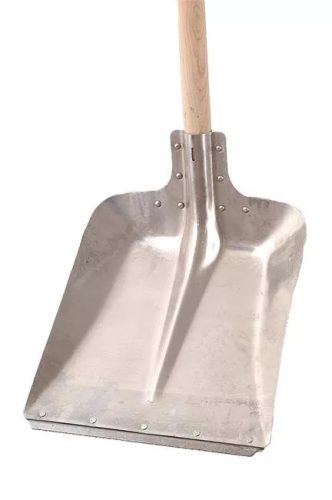 Hólapát,  Profi terménylapát, nyelezett, aluminium 39x36cm MUTA 