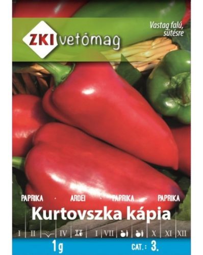 Kápia paprika Kurtovszka 1g