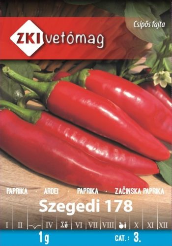 Fűszerpaprika szegedi 178 1g