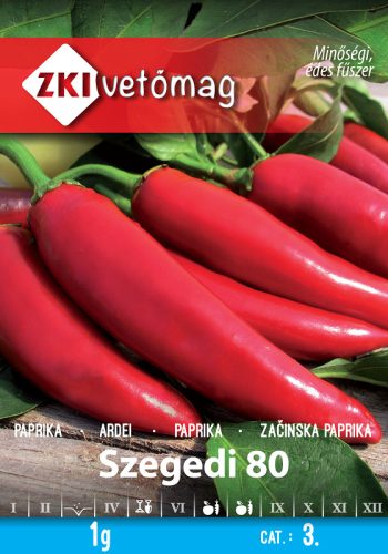 Fűszerpaprika szegedi 80 1g