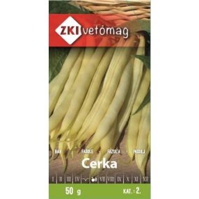 Sárgahüvelyű Bokorbab Cerka 45g