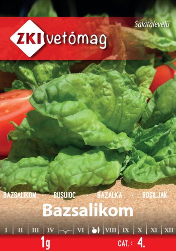 Bazsalikom Salátalevelű 1g