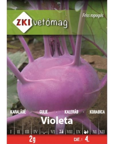 Karalábé Késői érésű Violeta 2g